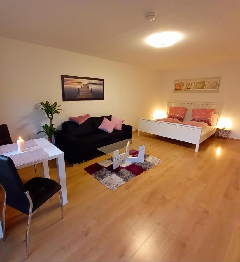 Ferienwohnung Am Waldsee Mit Schwimmbad ゲルンスバッハ エクステリア 写真