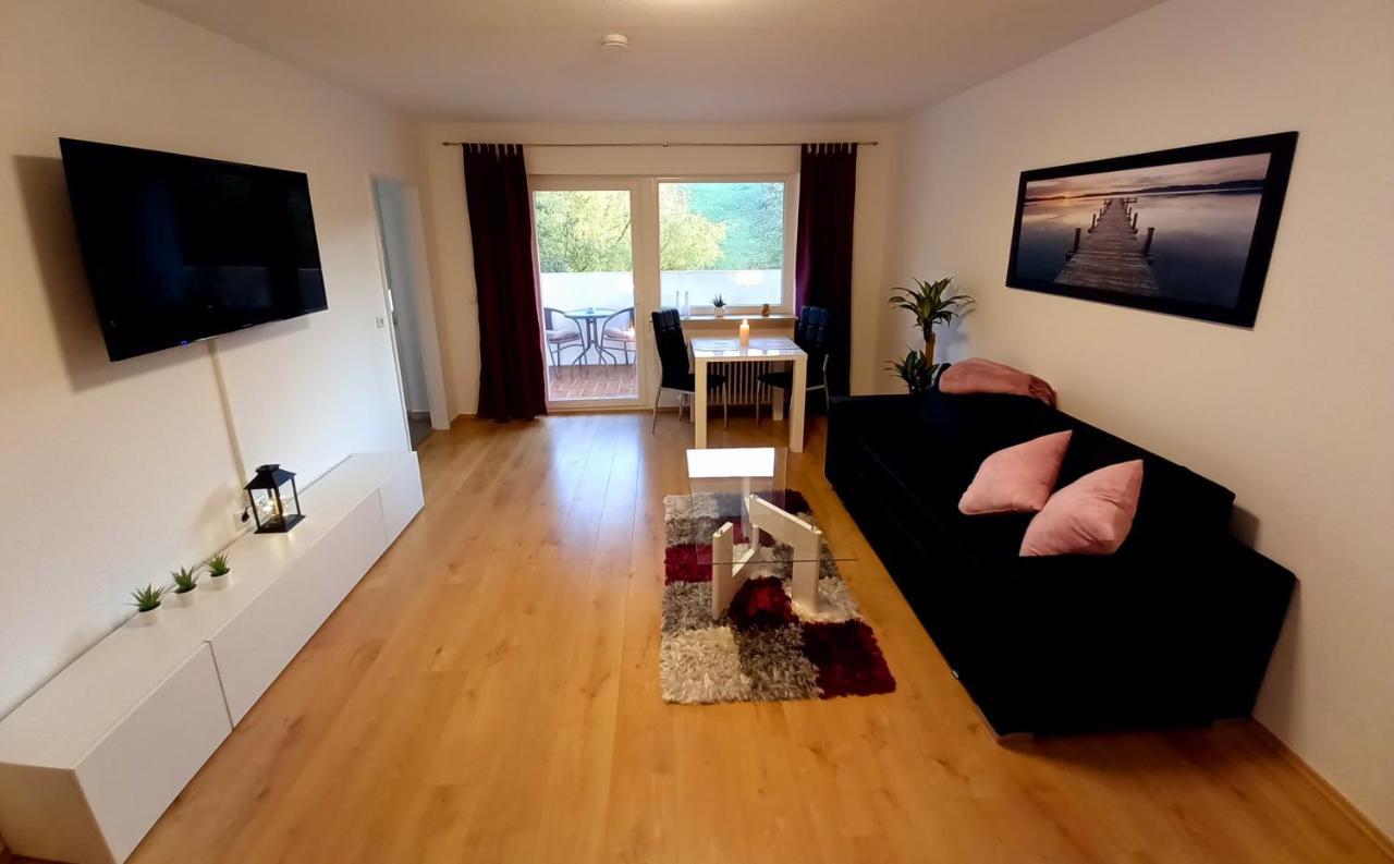 Ferienwohnung Am Waldsee Mit Schwimmbad ゲルンスバッハ エクステリア 写真