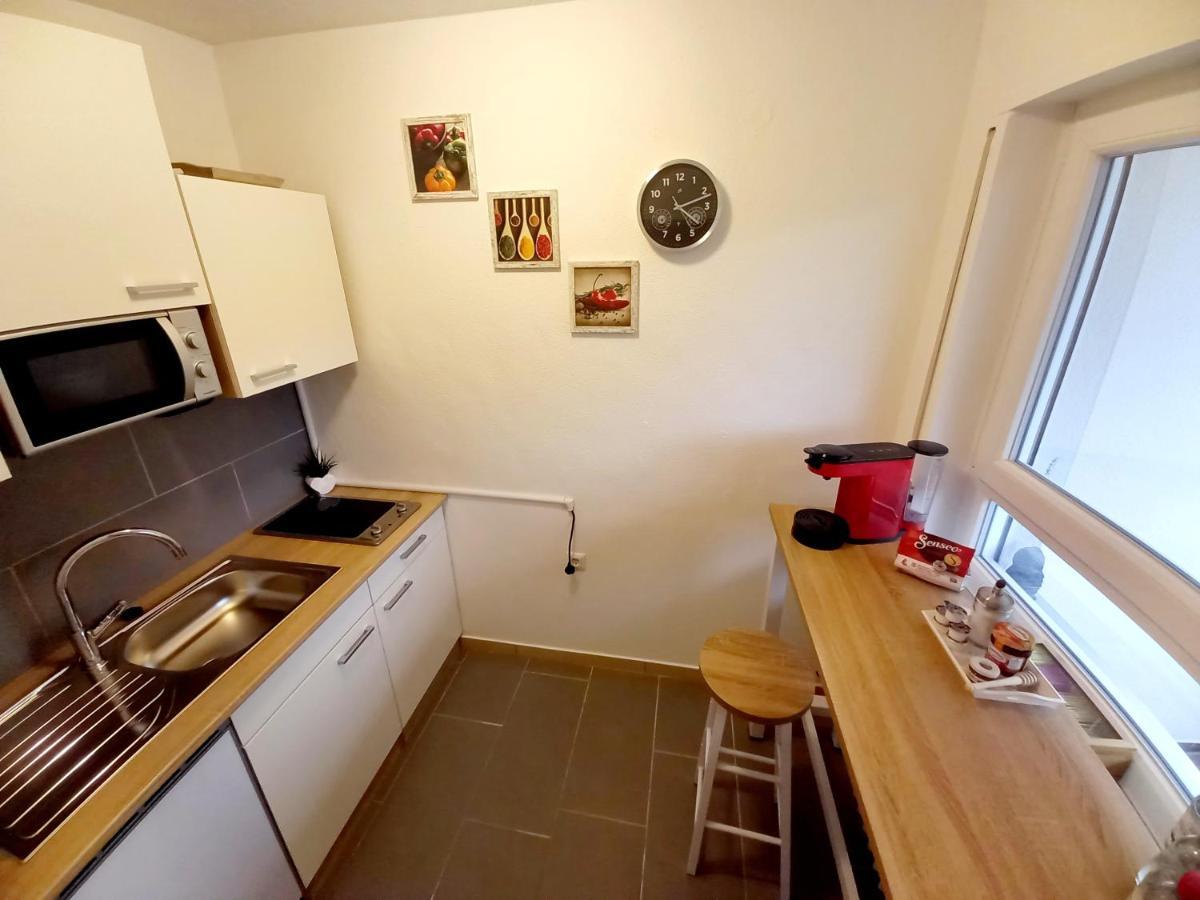 Ferienwohnung Am Waldsee Mit Schwimmbad ゲルンスバッハ エクステリア 写真