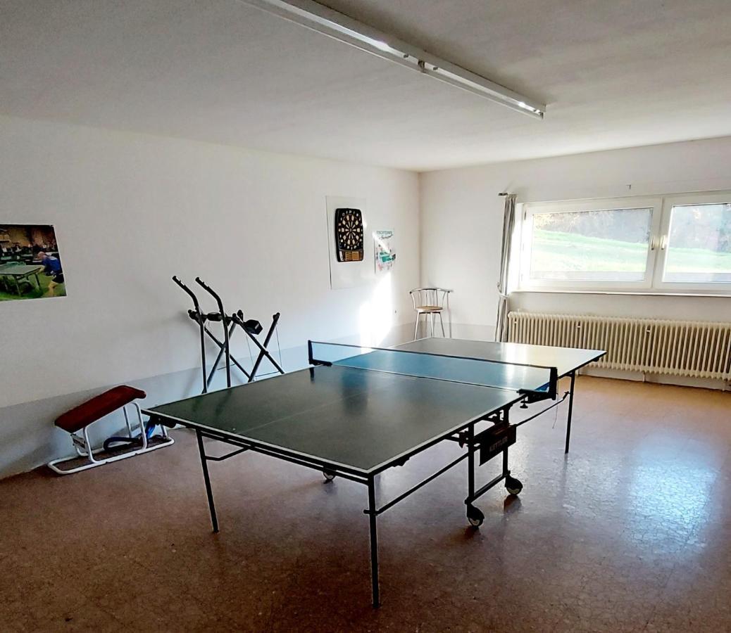 Ferienwohnung Am Waldsee Mit Schwimmbad ゲルンスバッハ エクステリア 写真